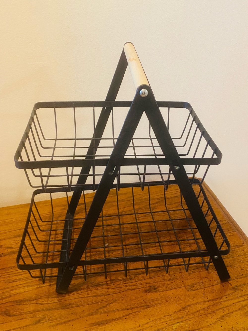 2 tier multiple use basket